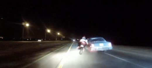 sofer autostrada beat motociclisti SUA