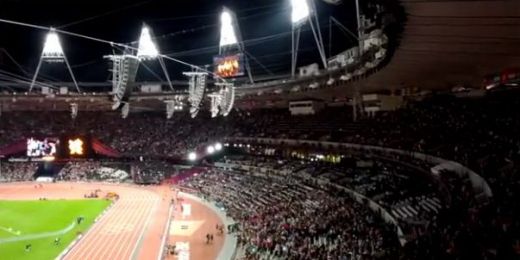 VIDEO Ti se face pielea de gaina! Atmosfera INCREDIBILA la Jocurile Olimpice! 80.000 de oameni canta impreuna o melodie SUPERBA