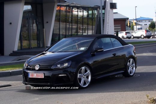 FOTO PAPARAZZI! Credeai ca ai vazut totul? Volkswagen mai da o lovitura: noul Golf Cabrio "R" arata mortal!_3