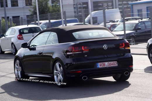 FOTO PAPARAZZI! Credeai ca ai vazut totul? Volkswagen mai da o lovitura: noul Golf Cabrio "R" arata mortal!_6
