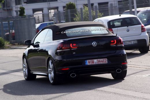 FOTO PAPARAZZI! Credeai ca ai vazut totul? Volkswagen mai da o lovitura: noul Golf Cabrio "R" arata mortal!_7