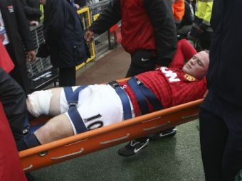 
	Scene HORROR pe Old Trafford! Rooney, cu piciorul plin de SANGE dupa o intrare CRIMINALA! A parasit terenul in lacrimi! VIDEO
