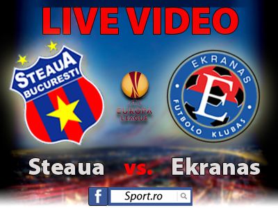 VIDEO: Steaua, a 9-a calificare consecutiva in grupe: Steaua 3-0 Ekranas! Vezi aici toate golurile:_1