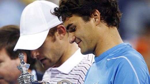 Andy Roddick Roger Federer US Open