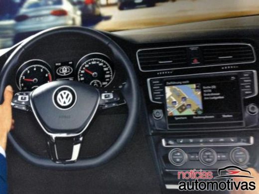 FOTO Primele imagini din interiorul Golf VII! O sa te indragostesti imediat de el! PREMIERA tehnologica realizata de VW:_1