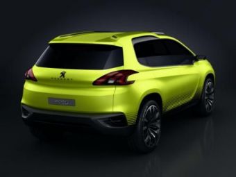 FOTO ATAC la Nissan Juke! Peugeot lanseaza noul 2008 la Salonul Auto de la Paris! Vezi cum arata conceptul: