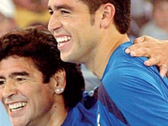 RAZBOI intre doua legende ale Argentinei! Maradona, luat peste picior: &quot;Nu ma intereseaza ce zice ala!&quot; Cel mai TARE jucator care ar putea ajunge si in Liga 1!