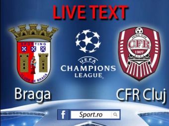 
	Saptamana MARE pentru romani! CFR, LIDER in grupa dupa o victorie uriasa: Braga 0-2 CFR Cluj! Bastos, dubla de senzatie! VIDEO
