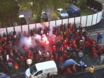VIDEO Turcii au venit la RAZBOI in Manchester! &quot;Orasul asta e prea linistit pentru noi!&quot; Cum au bagat spaima in localnici: