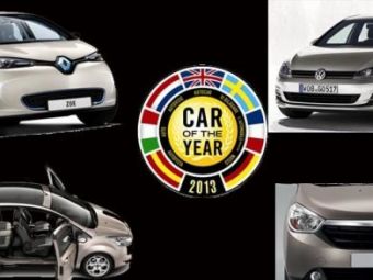 Doua masini produse in Romania, nominalizate la Masina Anului 2013! Vezi aici cele 35 de candidate! Care merita premiul cel mare?