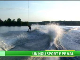 VIDEO Sportul care face VALURI in SUA, acum si in Romania! Vezi o super demonstratie de wakeboarding la Snagov!