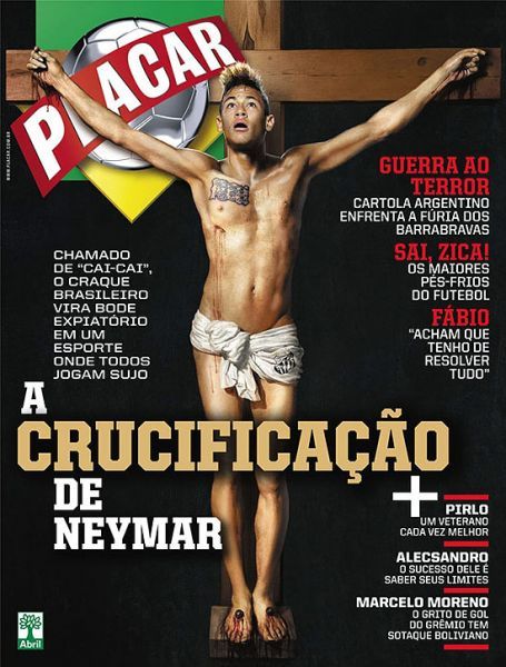 FOTO Neymar, RASTIGNIT pe cruce! Imaginea care a SOCAT sute de milioane de oameni! "Asta se crede Iisus!"_2
