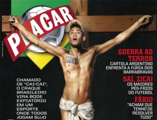 FOTO Neymar, RASTIGNIT pe cruce! Imaginea care a SOCAT sute de milioane de oameni! "Asta se crede Iisus!"_1