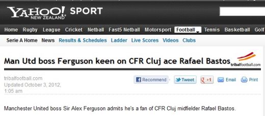 BOMBA! Sir Alex Ferguson vrea un jucator de la CFR! L-a impresionat la meciul din Liga: "E principalul pericol!" Mutarea ANULUI in Romania:_2