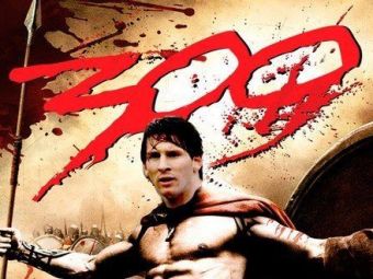 
	GENIAL! Spaniolii l-au facut SPARTAN pe Messi! :) Recordul pentru care merita rolul in super productia de la Hollywood! Are doua luni sa intre in ISTORIE!
