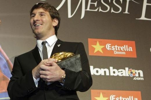 Lionel Messi Gheata de Aur