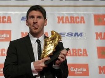 
	NEBUNIA lui Messi dupa ce a luat Gheata de Aur: &quot;Sunt doar cifre! Nu ma intereseaza premiile!&quot; Singurul lucru pe care recunoaste ca-l doreste:
