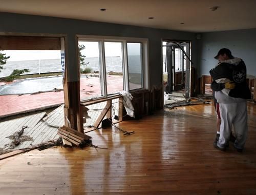 FOTO CUTREMURATOR! Aici erau 111 case! Imaginea DISPERATA a americanilor dupa uraganul Sandy! Cum arata New York:_9