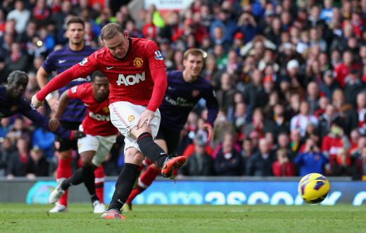 FOTO Cum sa faci asa ceva? Rooney, imagine UNICA la meciul cu Arsenal! Ce i-a facut unui coleg aflat in suferinta:_1