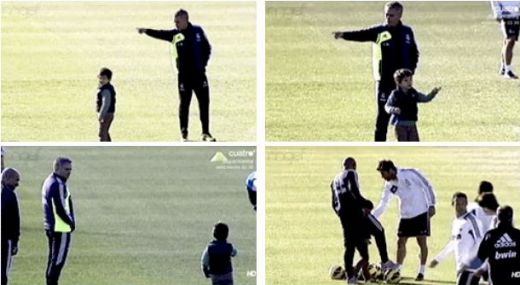 
	&quot;Pustiule, da-i DRUMUL de aici!&quot; Faza INCREDIBILA la antrenamentul lui Real! Cum l-a tratat Mourinho pe fiul lui Xabi Alonso:
