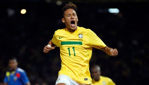Neymar Brazilia santos