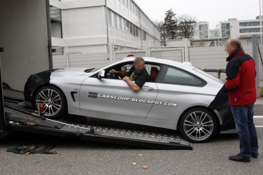 FOTO SPION! Noul BMW Seria 4 e gata sa lansare! Cum arata noua limuzina sport a nemtilor:_7