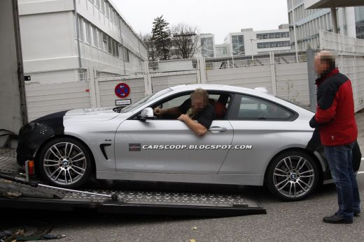 FOTO SPION! Noul BMW Seria 4 e gata sa lansare! Cum arata noua limuzina sport a nemtilor:_8