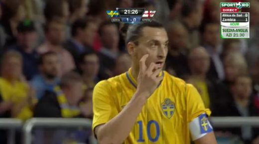 Ibrahimovici e FENOMENAL: Suedia 4-2 Anglia! Ibra a inscris 4 goluri, ultimul DINTR-O FOARFECA ULUITOARE! VIDEO_3