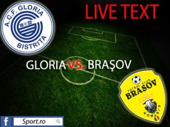 
	Gloria Bistrita 1-1 FC Brasov! Taborda, ELIMINAT dupa un fault HALUCINANT in minutul 97!
