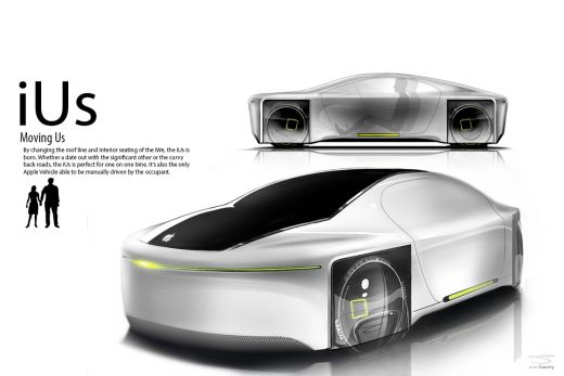 FOTO ALARMA in industria AUTO! Apple pregateste masina viitorului! Se conduce singura si nu polueaza! Vezi primele imagini:_2