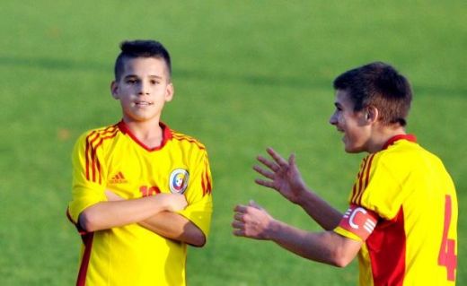 Ianis Hagi Gheorghe Hagi Mario Balotelli Romania U15