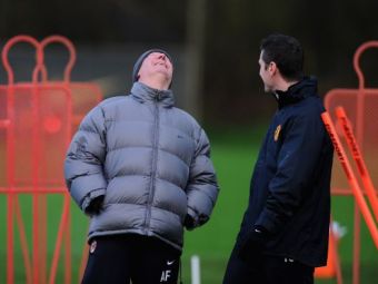 
	FOTO Ferguson si Rooney, RELAXATI inaintea meciului cu CFR! O veste buna si una proasta! Campioana Romaniei are o sansa ISTORICA!
