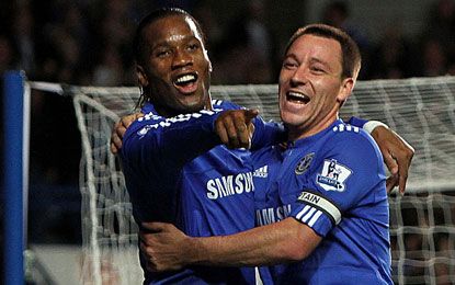 Chelsea Champions League Didier Drogba John Terry