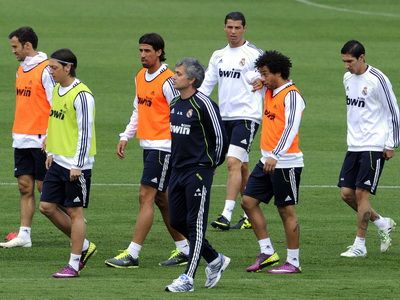Real Madrid Gareth Bale Jose Mourinho marcelo
