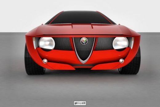FOTO Concept SUPERB pentru Alfa Romeo Giulia! 50 de ani, sarbatoriti cu un model care impresioneaza!_3