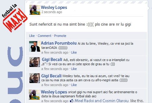 Gigi a negociat cu Wesley pe Facebook! Ultima oferta: 300.000 de euro pe an + Lutu :) Vezi de ce a picat transferul:_1