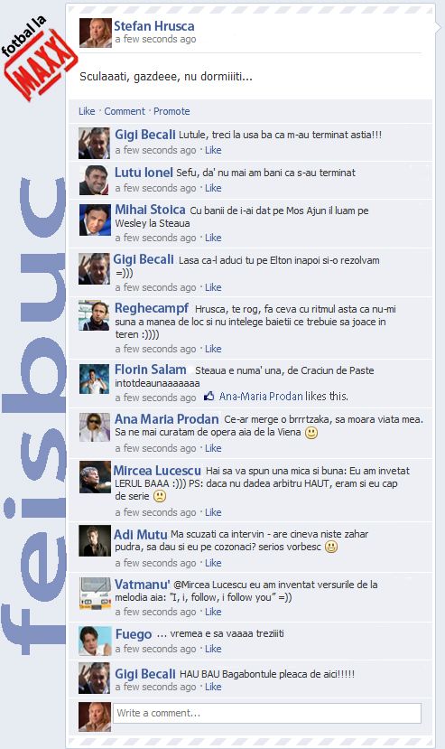 Hrusca l-a terminat la cap pe Gigi Becali, pe contul de Facebook! Mircea Lucescu, suparat foc: "Eu am inventat LERUL" :)_2