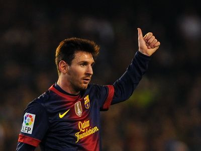 Lionel Messi Barca Barcelona