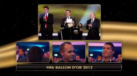 Messi, Messi, Messi, Messi! Super starul Barcelonei a batut un nou record! Messi a castigat Balonul de Aur 2012! Reactia emotionanta dupa primirea trofeului:_16