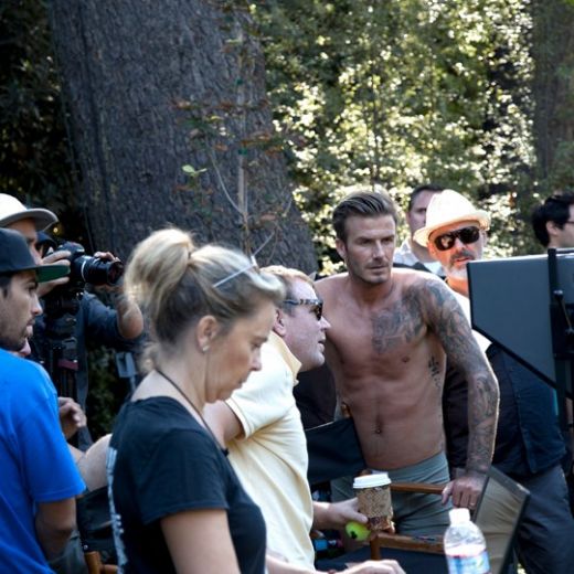 SUPER FOTO Beckham, filmat in timp ce alerga in CHILOTI pe strada! Americancele au innebunit cand l-au vazut! De ce a facut asta:_1