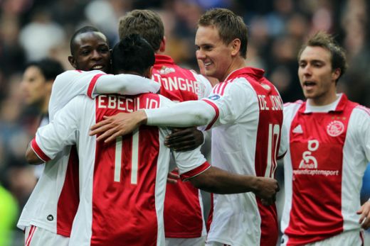 Steaua Ajax Amsterdam kluivert lorenzo ebecilio