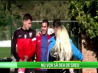 
	VIDEO Steaua revinventeaza golgheterul XXL! Rocha, luat la tinta de suporteri: &quot;E buna mancarea din Spania, nu?&quot;

