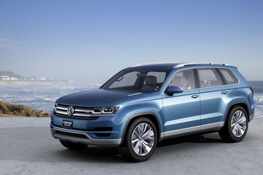 FOTO Viitorul SUV-urilor? Volkswagen a lansat hibridul cu 7 locuri! Cum arata CrossBlue Concept!_1