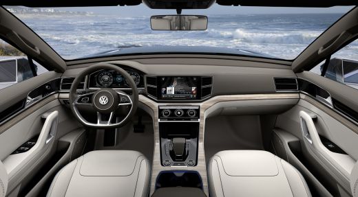 FOTO Viitorul SUV-urilor? Volkswagen a lansat hibridul cu 7 locuri! Cum arata CrossBlue Concept!_4