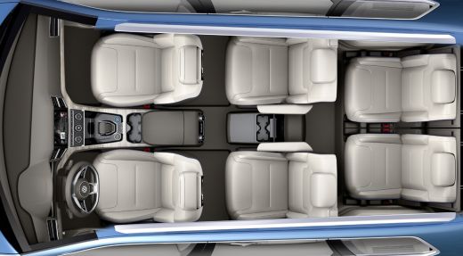 FOTO Viitorul SUV-urilor? Volkswagen a lansat hibridul cu 7 locuri! Cum arata CrossBlue Concept!_10