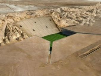 
	SUPER FOTO! Olaroiu si Radoi vor juca pe cel mai tare stadion din lume! Proiectul IMPRESIONANT inceput de arabi:
