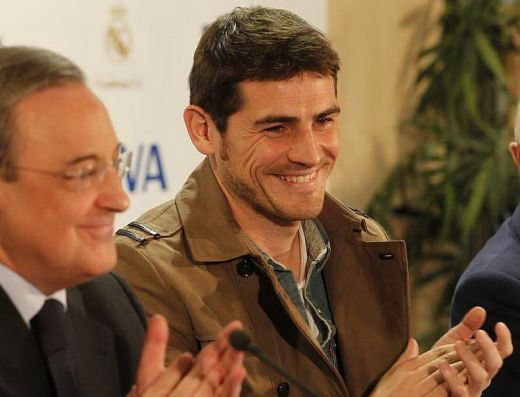 Real Madrid Florentino Perez Iker Casillas Sergio Ramos