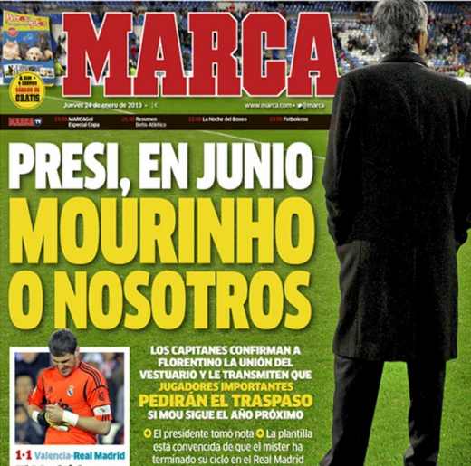 Rascoala la Real Madrid! Liderii vestiarului s-au dus la Florentino Perez: "Noi sau Mourinho!" Anuntul celor de la Marca:_3