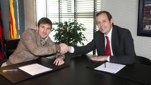 FABULOS: Messi a semnat pana in 2018 cu Barca si a primit primul contract de peste 35 mil € din fotbal! Ce clauza de reziliere i-au stabilit catalanii:_1