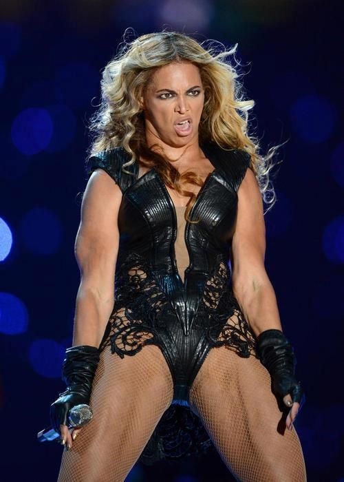 FOTO: Ipostaza JENANTA in care a fost surprinsa Beyonce la SuperBowl. A incercat sa STEARGA poza asta de pe internet_1